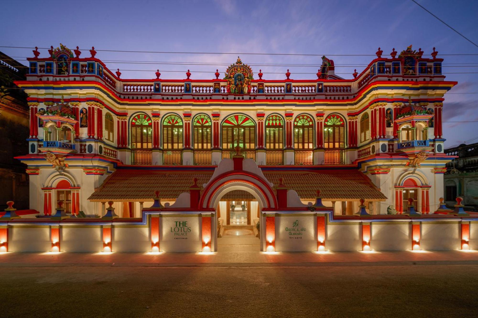 The Lotus Palace Chettinad Karaikudi Kültér fotó